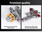 Spray Gun Paint Gun Kit HVLP Gravity Feed Air 1.4mm 1.7mm 2mm 2.5mm 4 Nozzles UK